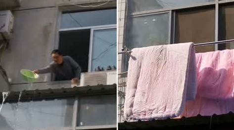 大快人心!樓上鄰居總在曬被子時晾拖把「水滴把被單搞得髒兮兮」 她不吵不鬧五天後「鄰居傻眼了」:這招太高了
