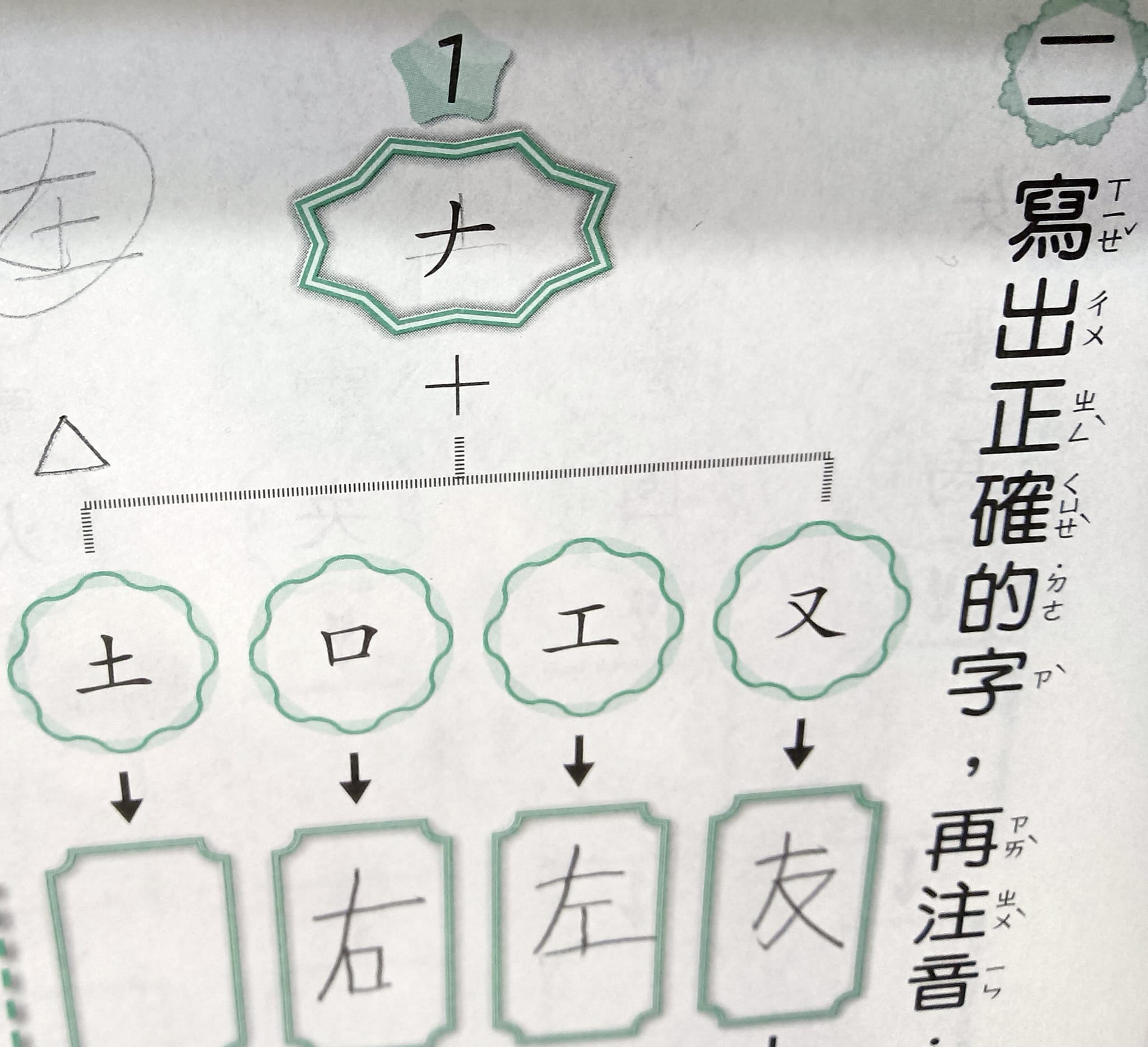 小一國語作業出現「ナ＋土」高手曝解答！