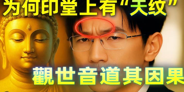 為何印堂上有竪紋的人很少?觀世音道出其中因果,說出了其中的真相,太可怕了!