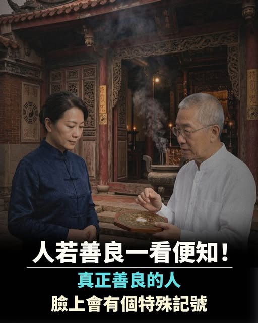 人若善良一看便知!真正善良的人,臉上會有個特殊記號,遇到了一定要深交!