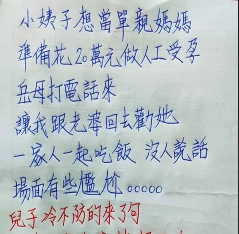 兒子沒白養