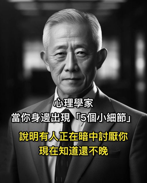 心理學家：當你身邊出現「5個小細節」，說明有人正在暗中討厭你，現在知道還不晚
