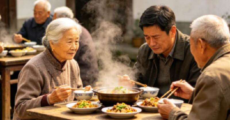 我70歲住進養老院，兒子六年沒來看過我，第七年我直接離開，去老伴留的舊院子，開啟院子門後我傻了