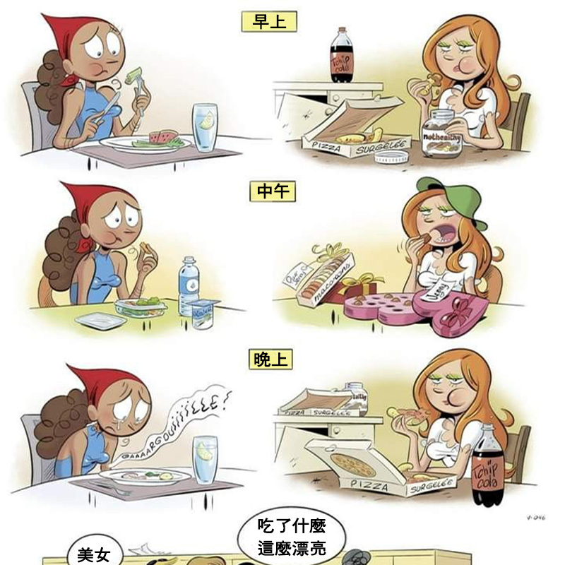 區別太大了