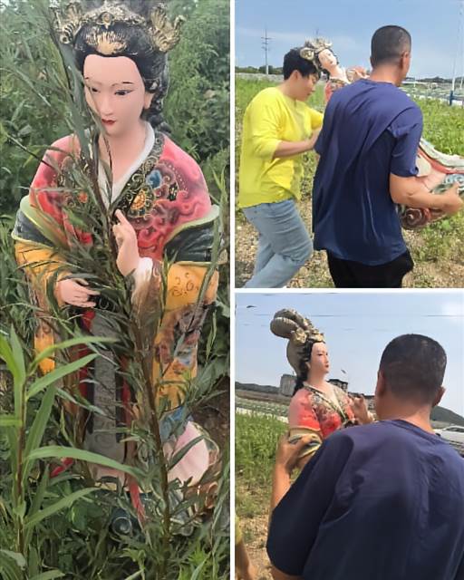 雨後河邊撿「無名聖像」帶回家供奉！內行一看顫抖：你會感謝自己今天的善舉