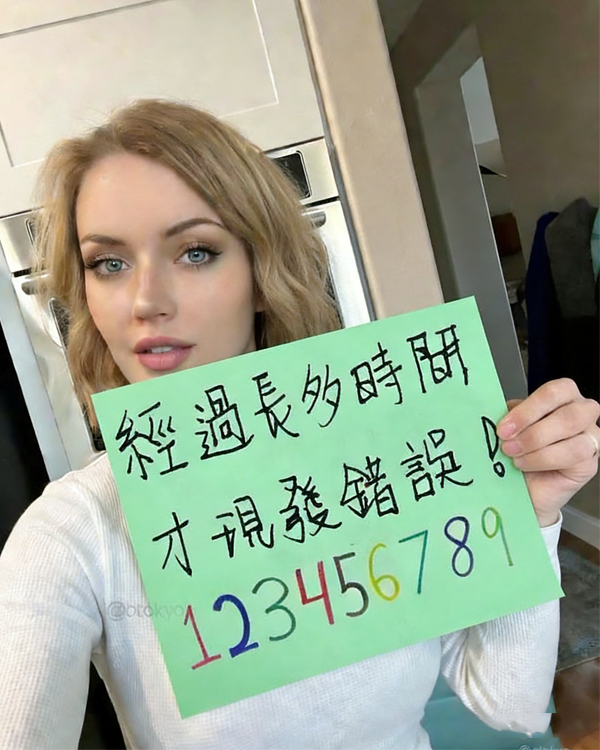 脾氣越好的人，越容易發現圖中錯誤！