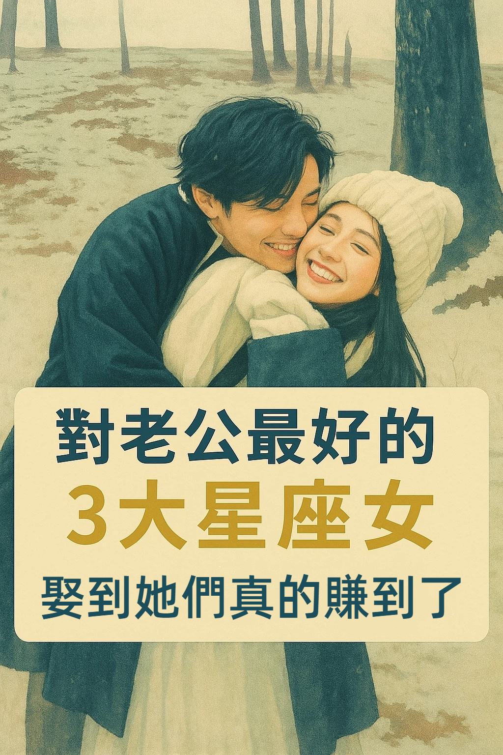 對老公最好的3大星座女，娶到她們真的賺到了！
