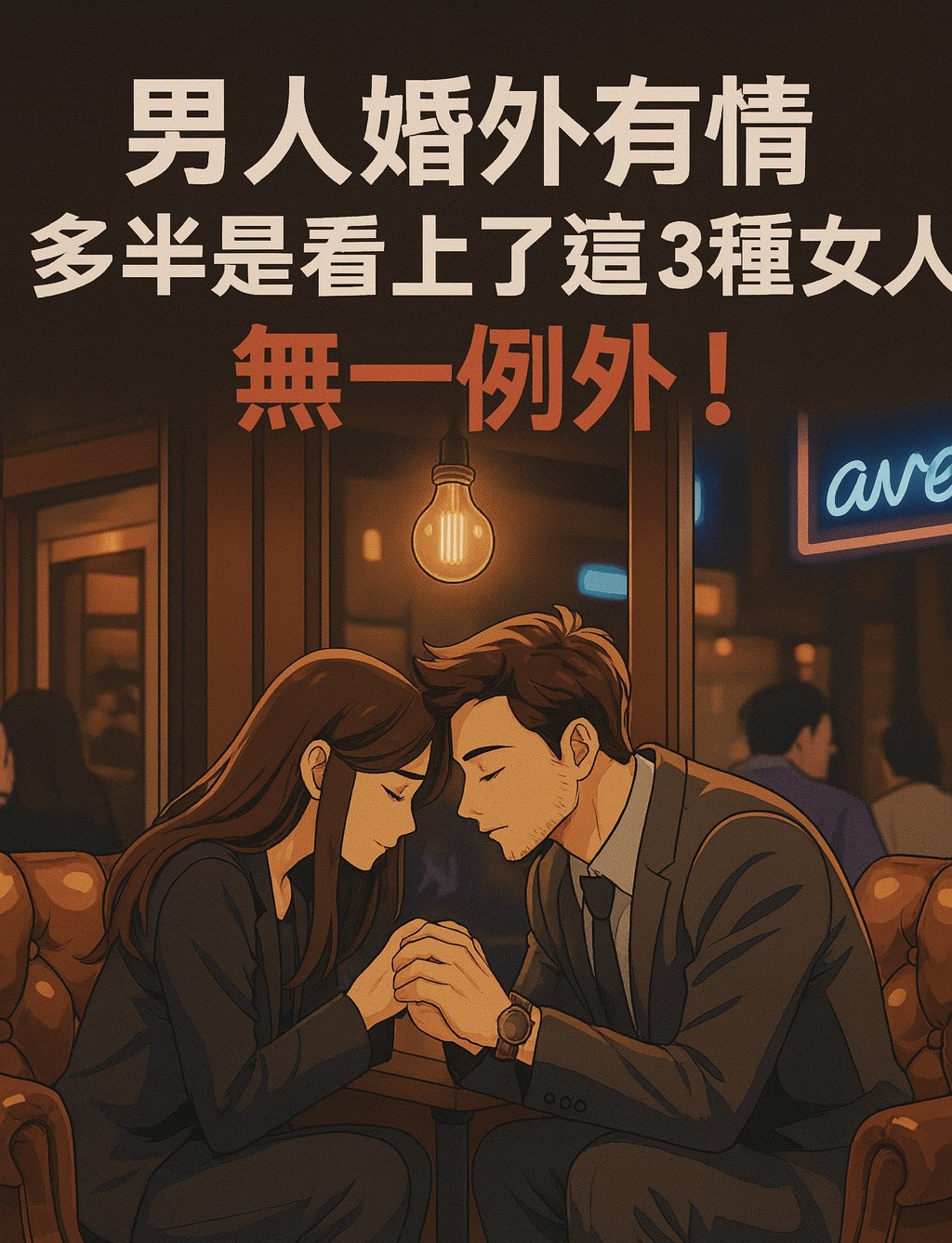 男人婚外有情,多半是看上了這 3 種女人,無一例外!