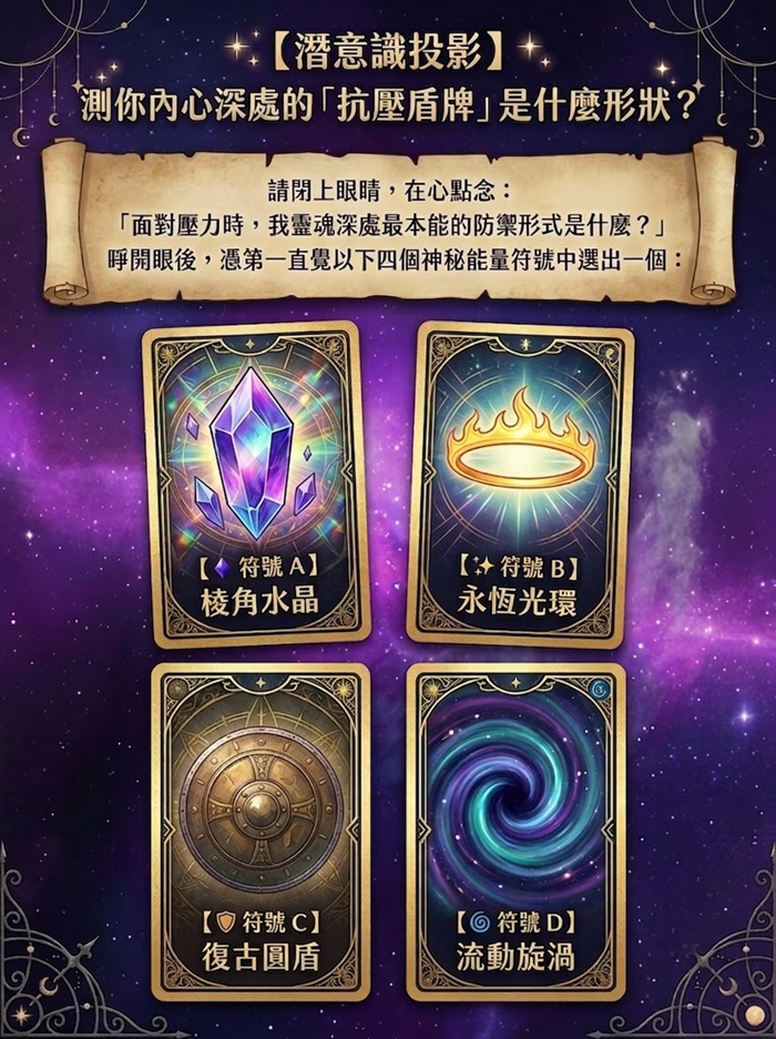 解鎖你靈魂深處的「抗壓盾牌」與隱藏天賦