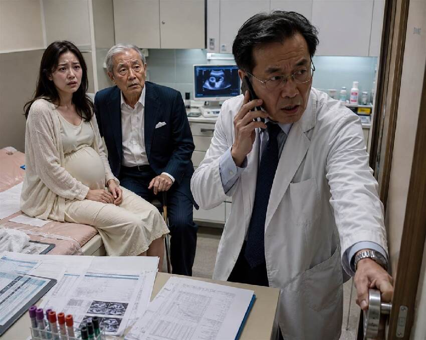 桃園29歲女子嫁76歲富商懷孕3個月,胎兒血型竟與夫妻都對不上,醫師重驗4次後當場反鎖診間報警!