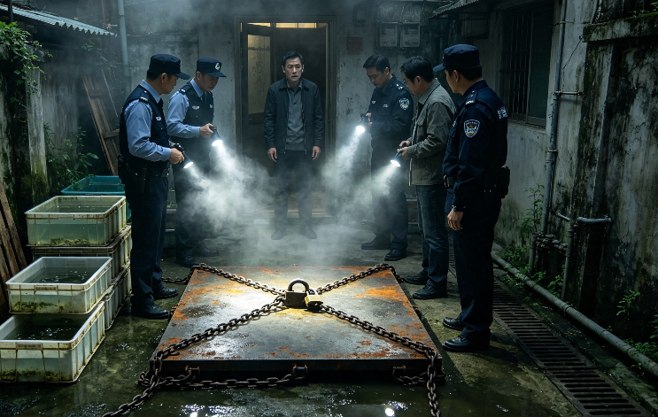 屏東41歲魚販每天凌晨把80公斤死魚載回家！鄰居受不了腥味報警，警方掀開後院鐵板後全都不說話了