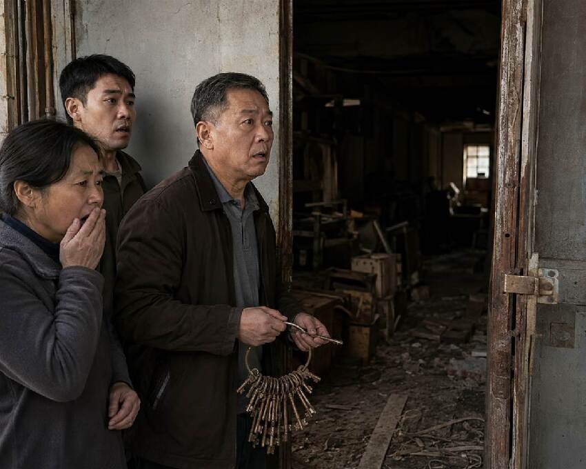 桃園73歲老翁過世後竟留下17把來歷不明的鎖匙，家人試到最後1把時，倉庫裡那一幕讓全家瞬間腿軟