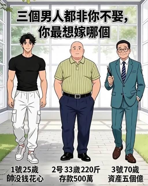 “你最想嫁哪個 居然看準你的「婚姻」