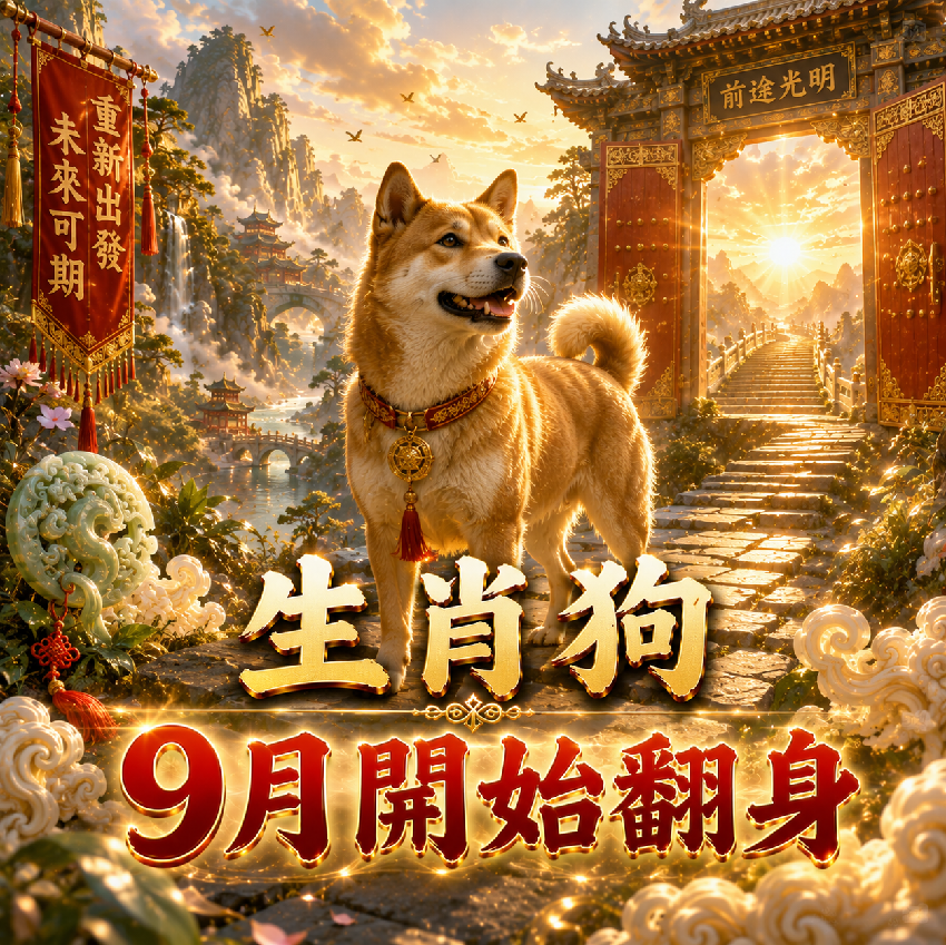 9月開始走旺！這5個生肖好運擋不住